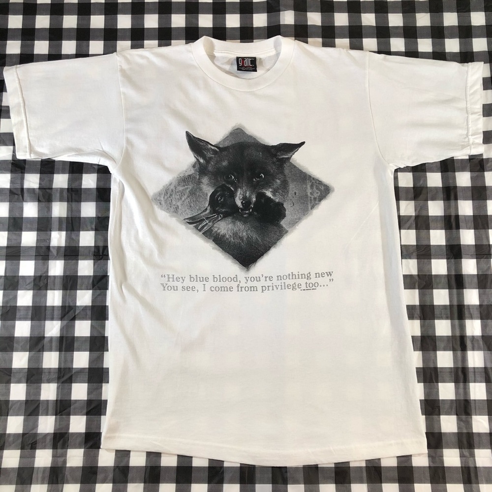 Indigo Girls 1998 Fox Rock Band Vintage White Tee